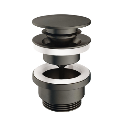 Hotbath Pal clickplug met schroef rond verouderd ijzer