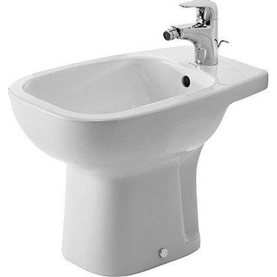 Duravit D Code staand bidet inclusief bevestiging wit