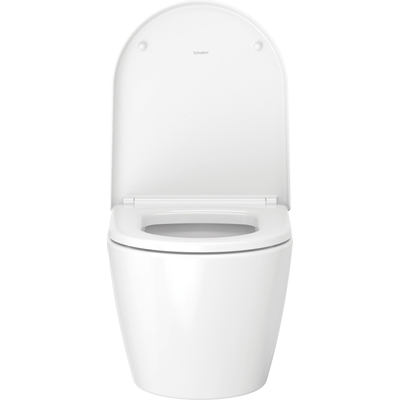 Duravit ME by Starck wandcloset diepspoel Compact spoelrandloos met Hygieneglaze 37x48cm 4.5L met verdekte bevestiging wit