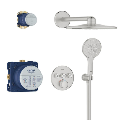 Grohe Grohtherm smartcontrol Perfect showerset compleet supersteel