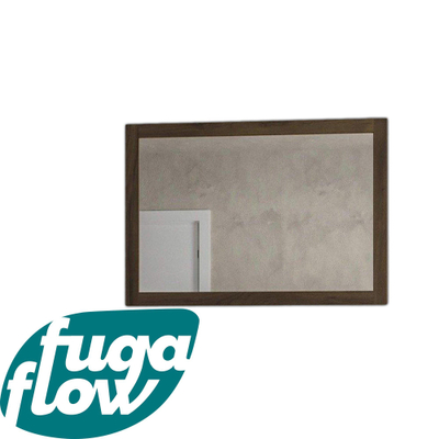 FugaFlow Eccelente Arredo spiegel badkamerspiegel - 100x70cm - walnoot