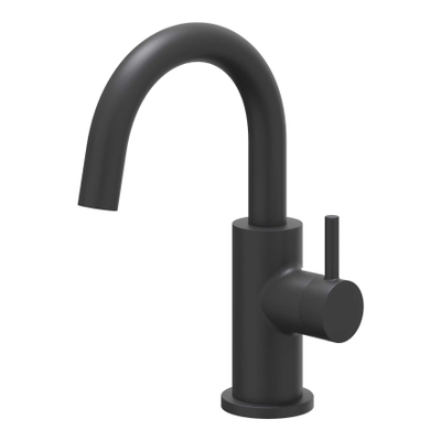 IVY Bond Fonteinkraan - opbouw - middelhoog - draaibare uitloop - Mat zwart PED