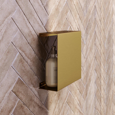 Brauer opbouwnis - 25x25cm - Goud geborsteld