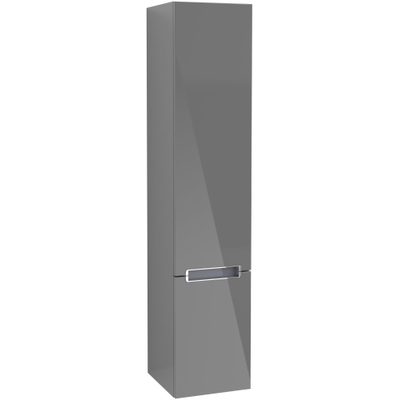 Villeroy & boch Subway 2.0 kast hoog 350x1650x370mm glossy grey