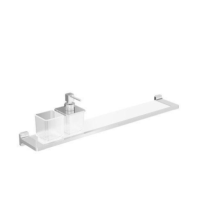 Crosswater Rotar Planchet - 60cm - zeepdispenser - beker - chroom