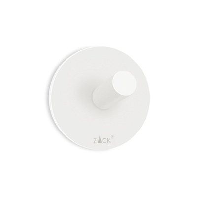 Zack Peco Handdoekhaak - ø 5,5 cm - wit
