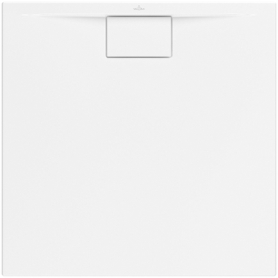 Villeroy & Boch Architectura Metalrim kunststof douchebak acryl vierkant 90x90x1.5cm mat wit