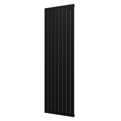 Plieger Cavallino Retto designradiator verticaal enkel middenaansluiting 2000x602mm 1332W mat zwart