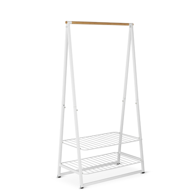 Brabantia Linn Kledingrek - groot - 99.5x57x190cm - wit