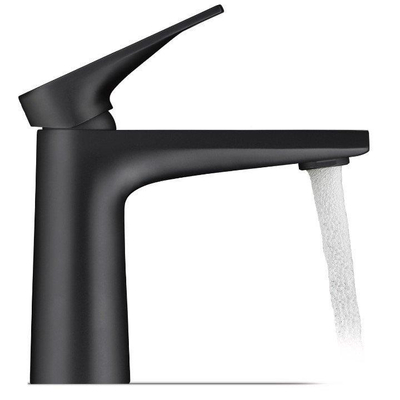 Duravit Tulum by Starck wastafelmengkraan 14cm FreshStart zonder waste Messing Zwart mat