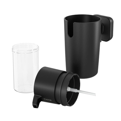 Tiger Carv Zeepdispenser - 175ml - wandmodel - zwart