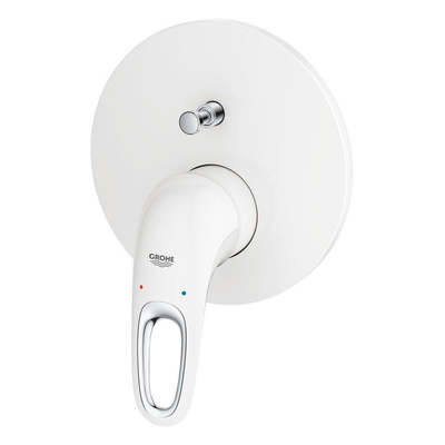 GROHE Eurostyle New afbouwdeel v. inbouw badkraan met omstel m. open greep chroom/wit 24049LS3