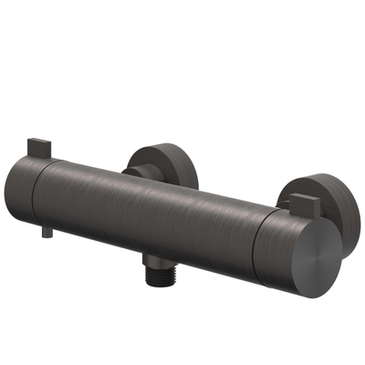 IVY Tribe Thermostatische Douchekraan - opbouw - cooltouch - RVS316 - geborsteld carbon black PVD