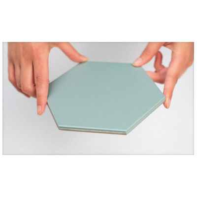 Cifre Ceramica Hexagon Timeless wand- en vloertegel - 15x17cm - 9mm - Zeshoek - Groen mat