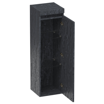 BRAUER Joy badkamerkast - 120x35x35cm - met 1 deur greeploos rechtsdraaiend Damascus