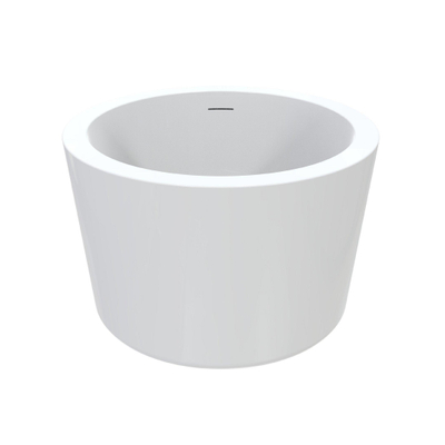 Best Design Zen vrijstaand bad - 104x104x67.5cm - rond - acryl - glans wit
