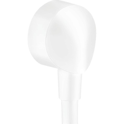 Hansgrohe Fixfit wandaansluitbocht 1/2 mat wit