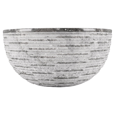 Differnz ALTO Waskom - 38cm - gepolijst natuursteen - grijs