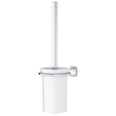 GROHE Grandera Toiletborstelhouder - wandmontage - vierkant - open - chroom
