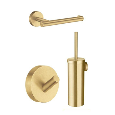 Smedbo Home Accessoireset - geborsteld messing