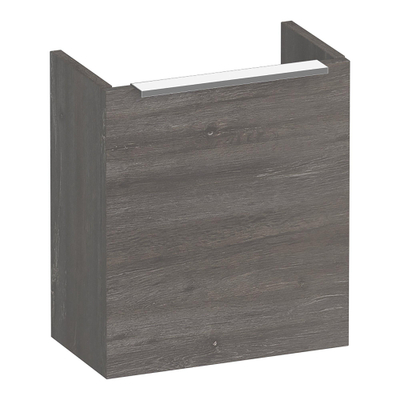 BRAUER Elevate fonteinkast 40 excl. opleggreep met 1 deur rechtsdraaiend Driftwood