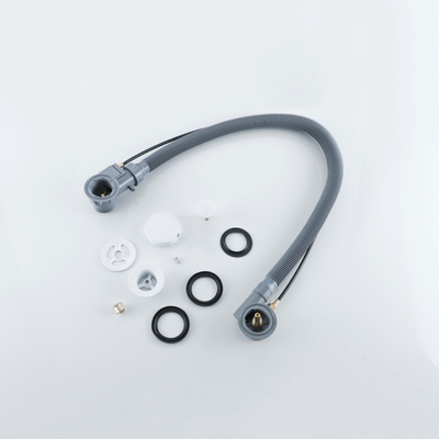 Adema Calypte badafvoercombinatie met draaibediening mat wit OUTLETSTORE