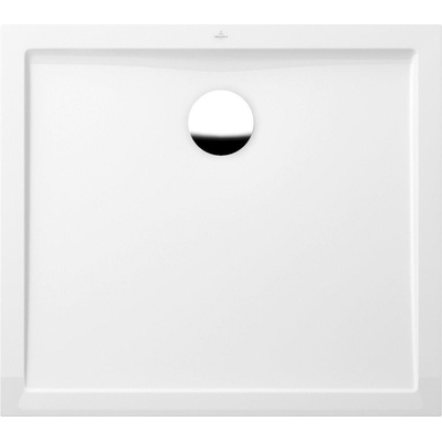 Villeroy & Boch Futurion Flat douchebak quaryl rechthoekig 100x80x2,5cm wit