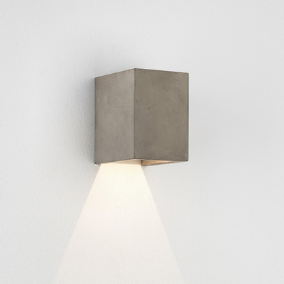 Astro Oslo 120 LED Wandlamp 12x8.4x10.7cm IP65 verlichting geintegreerd concrete beton