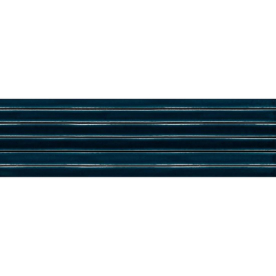 Vtwonen Tegels Rib Wandtegel - 13x45cm - 9mm - Witte scherf - Sapphire (Blauw)