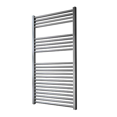Sanicare design radiator recht 111,8 x 60 cm. gun metal