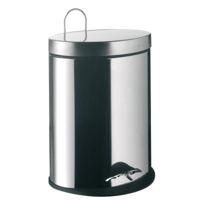 Emco System 2 afvalemmer ovaal edelstaal
