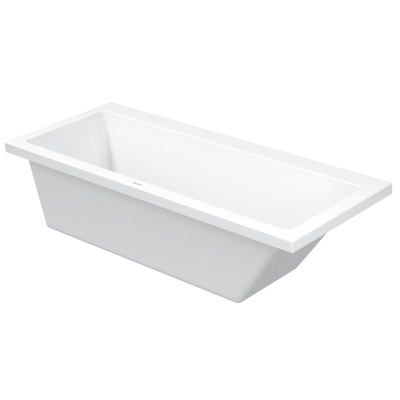 Duravit Vero bad acryl rechthoekig met rugsteun rechts 170x70x46cm wit