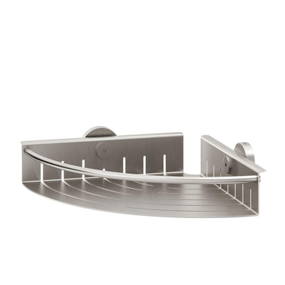 Tiger Boston Douchemand - 25x25x6cm - hoekmodel - geborsteld RVS