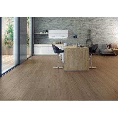 SAMPLE Cifre Cerámica Vloer- en wandtegel Oxford Nogal Houtlook Mat Bruin