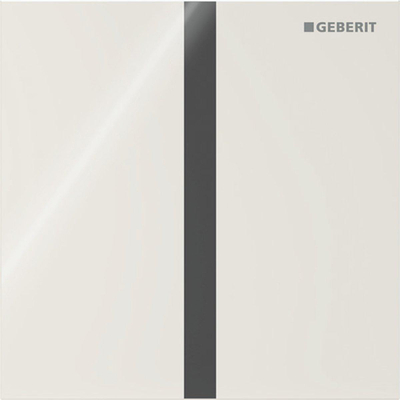 Geberit type 40 urinioir bedieningsplaat - 230V - vierkant - zandgrijs