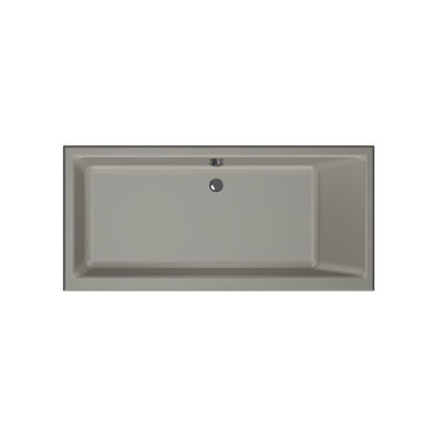 Xenz Kristal inbouwbad - 160x75cm - met overloop - zonder afvoer - Acryl Cement