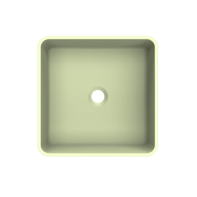 Arcqua Case waskom - vierkant - 37x37cm - mat pastel groen