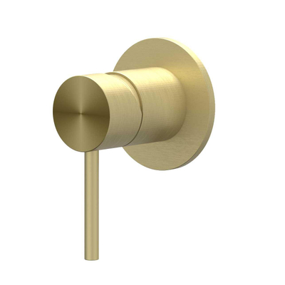 IVY Concord inbouw douchemengkraan - eenhendel - inclusief inbouwdeel - RVS316 - geborsteld mat goud PVD