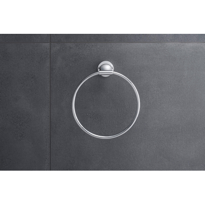 Duravit Starck T handdoekring Ø21cm chroom