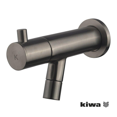 Wiesbaden Amador fonteinkraan met muurbevestiging Kiwa 1/2'' gunmetal