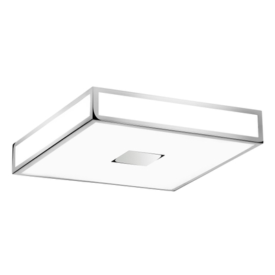 Astro Mashiko 400 plafondlamp exclusief 4x E27 chroom 40x8.7x40cm IP44 staal A