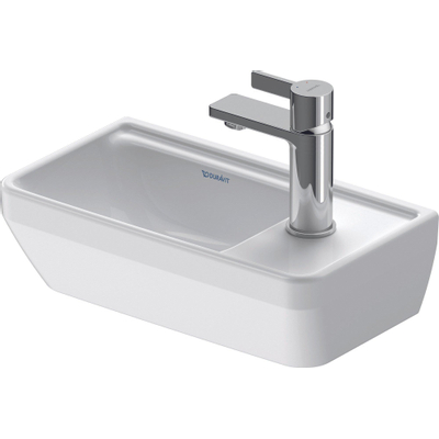 Duravit D-Neo Fonteinbak 40x22x14cm 1 kraangat rechthoek Keramiek Wit