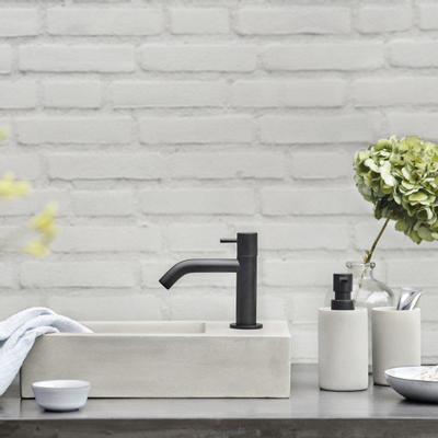 Differnz toiletkraan gebogen zwart mat OUTLETSTORE