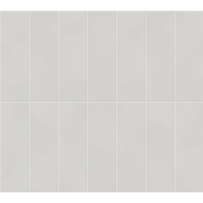 Atlas Concorde Boost Color Mozaiektegel - 33x37cm - 8.5mm - gerectificeerd - Witte scherf - Moon (Grijs)