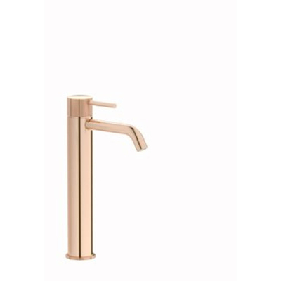 Plieger Roma wastafelkraan verhoogd met waste 27.2cm rose goud