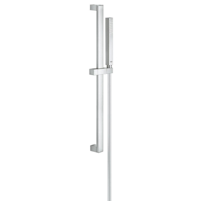 GROHE Vitalio Joy glijstangset met handdouche Cube stick 62cm met doucheslang 175cm chroom