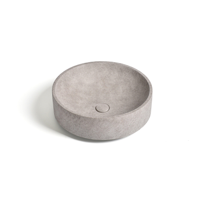 Ideavit Deco Waskom 45.5x45.5x14.5cm Beton Rond Light Grey