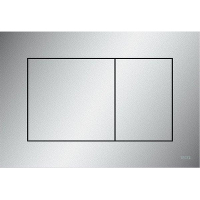Tece Now bedieningsplaat voor duospoeltechniek mat chroom OUTLETSTORE