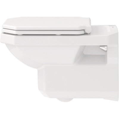 Duravit Series 1930 WC-zitting 36.7x43.7x3.6cm met softclose met quickrelease Kunststof wit Glanzend