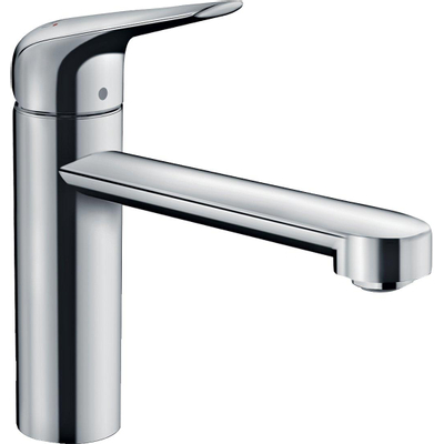 Hansgrohe M42 M425-H120 1-gats keukenkraan v. heetwatercylinders met draaibare uitloop 360° chroom